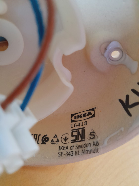 Image 1 of Vittemola porcelain wall light from Ikea