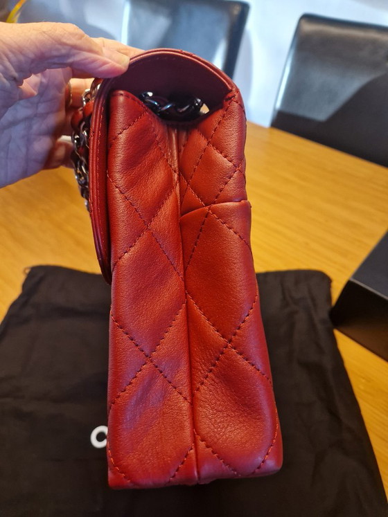 Chanel single flap bag medium wine red – Shoulder bags, Leather, Metal (photo 6 of 18)