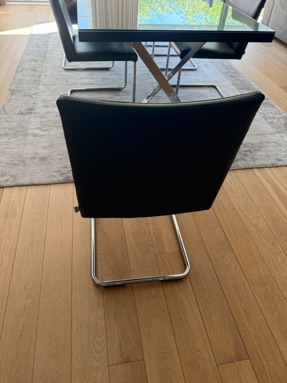 Image 1 of Designer table with 8 chairs