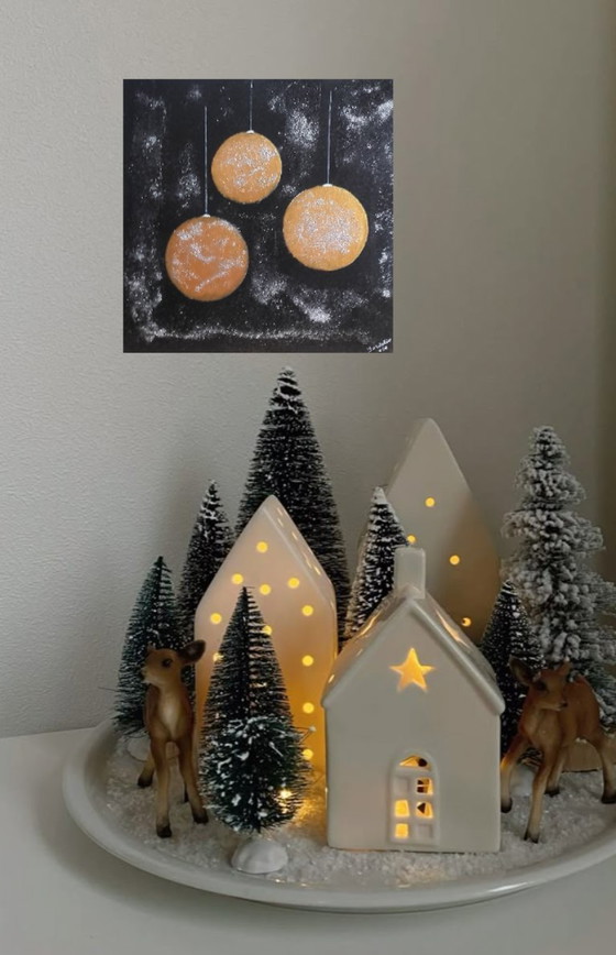 Image 1 of Kerst schilderij