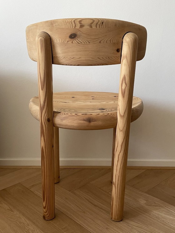 Image 1 of Silla de comedor Rainer Daumiller de pino – Diseño danés, años 70