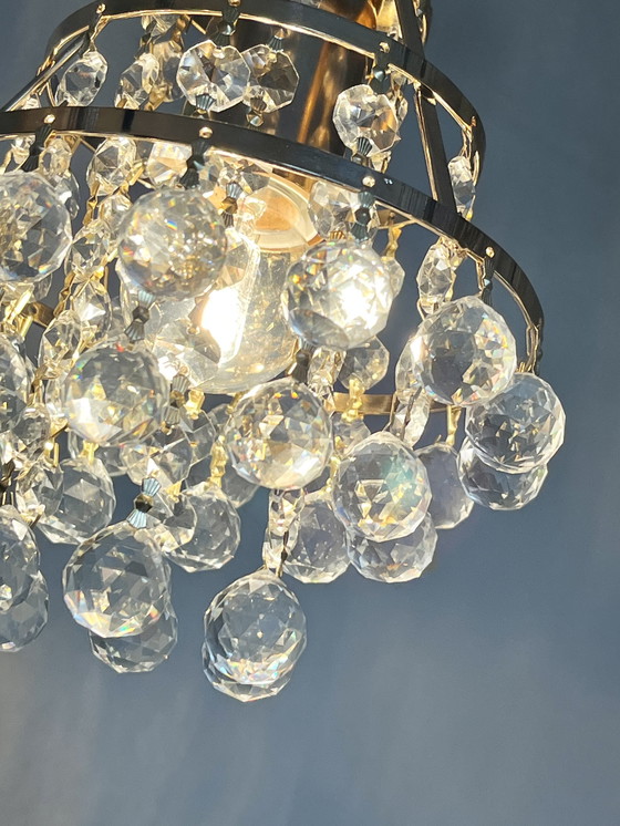 Image 1 of Set di 2 lampade a sospensione in cristallo Swarovski