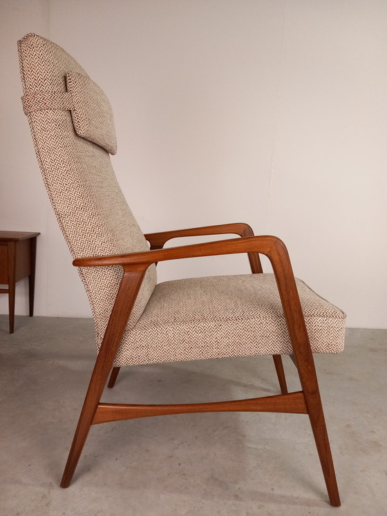 Image 1 of Poltrona Alf Svensson Fritz Hansen Kontur | Restaurato di metà secolo
