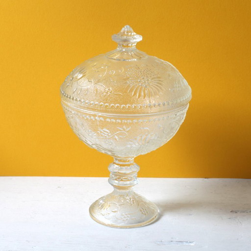 Sokkeldoos Cibulak / Bonbonbonpot / Bonbonnière / Sieradendoos van Pavel Panek / Rudolfova Hut / Tsjechië / 1977