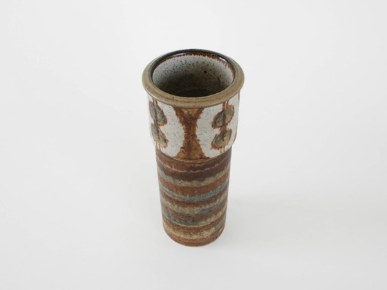 Image 1 of Keramikvase, dänisches Design, 1960er Jahre, Hersteller: Søholm, Designer: Svend Åage Jensen