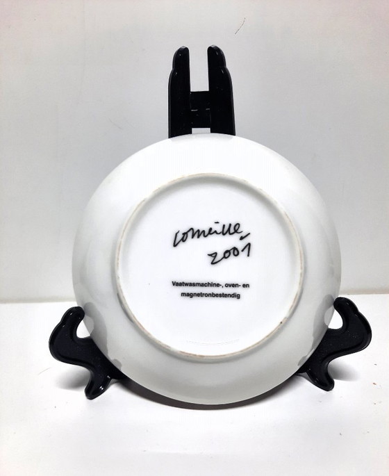 Image 1 of Set 3 schaaltjes Corneille inclusief display-standaards