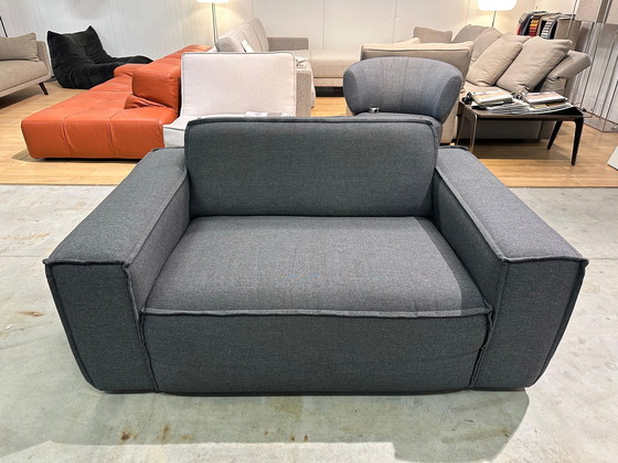 Image 1 of Fest Edge Loveseat Kvadrat Blue/Grey