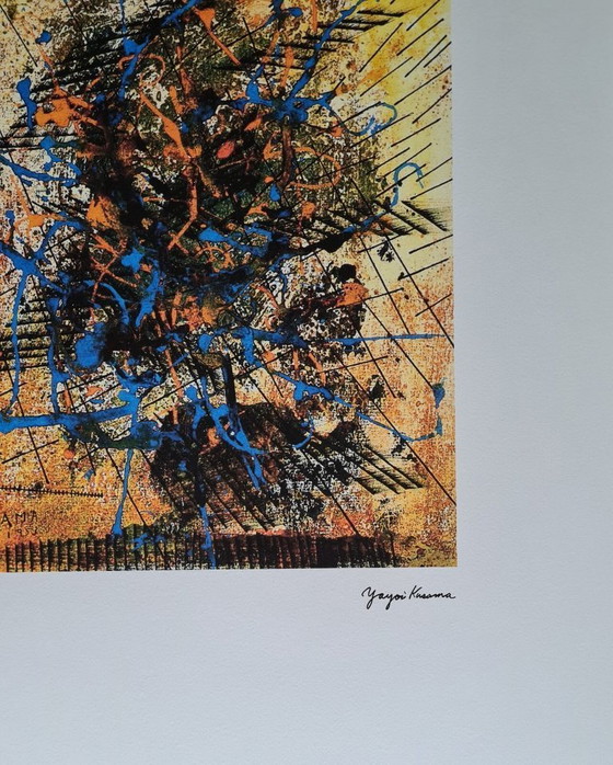 Image 1 of D'après Yayoi Kusama, Sans titre, Lithographie, années 1990