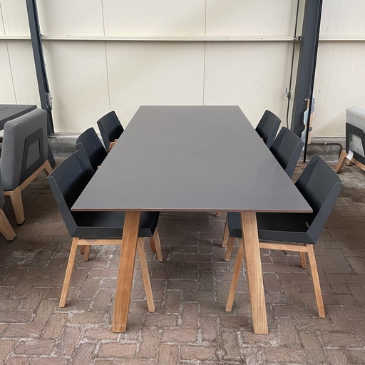 Borek Chios garden table - 240x100 with Chios garden chair (set of 6)