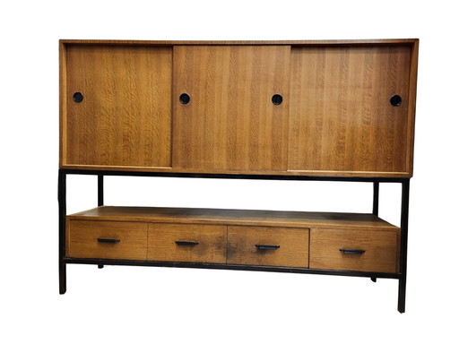 Gabinete, Gran Aparador, Madera de Teca, Diseño Escandinavo, 50’s