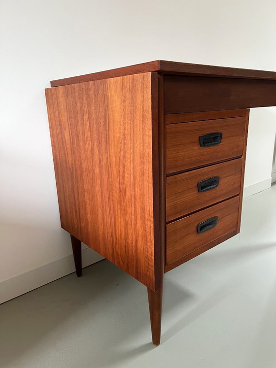 Bureau Arne Vodder Drop Leaf Desk, Jaren 60 – Wood (photo 6 of 10)