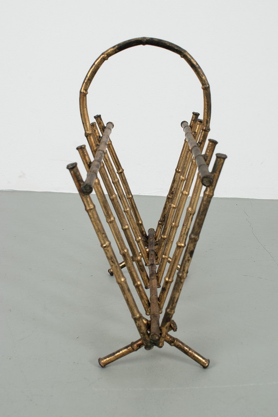 Image 1 of Imitation bamboo magazine holder