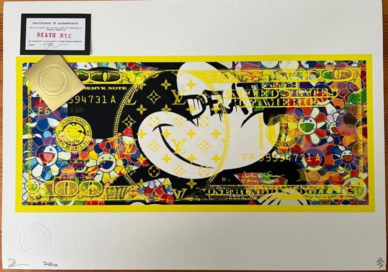 Image 1 of DEATH NYC - Stampa del dollaro di Topolino