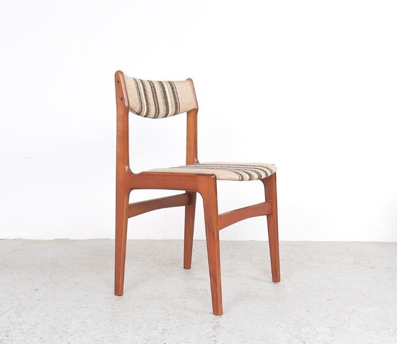 Image 1 of Set of 4 Vintage Erik Buch Teak Chairs for OD Møbler Denmark
