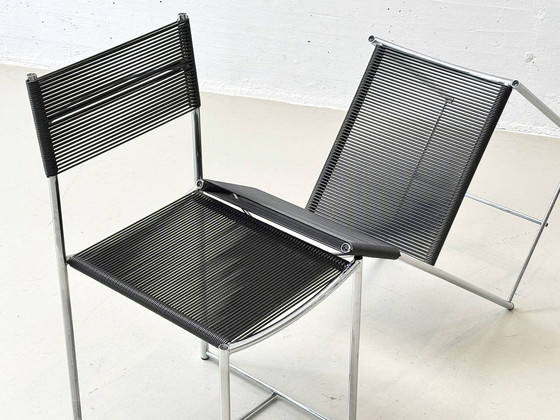Image 1 of Set of 4 Spaghetti Chair 101 chairs by Giandomenico Belotti Alias