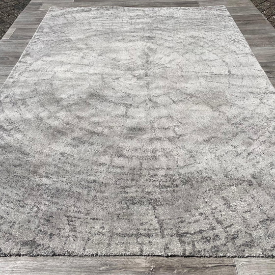 Image 1 of Brinker Carpets Touch Tara 107 Teppich in Hellgrau - 160x230