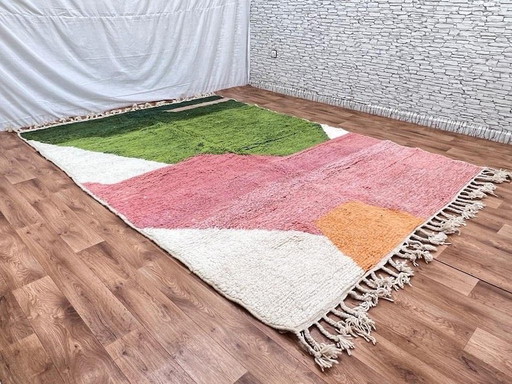 Tappeto in lana naturale con motivi tradizionali colorati, 2/3,5 m – Ahrend, vloerkleden en tapijten, Wool (photo 2 of 6)