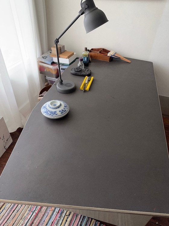 Image 1 of Bureau vintage en métal « Gispen »