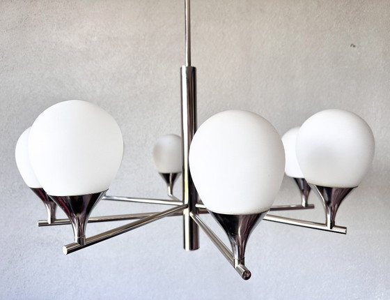 Image 1 of Vintage Kaiser Leuchten hanglamp