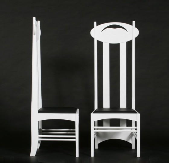 4 Sedie, Riproduzione, Argyle Chair, Charles Rennie Mackintosh, Nuovo – Poltrone, Wood (photo 2 of 5)