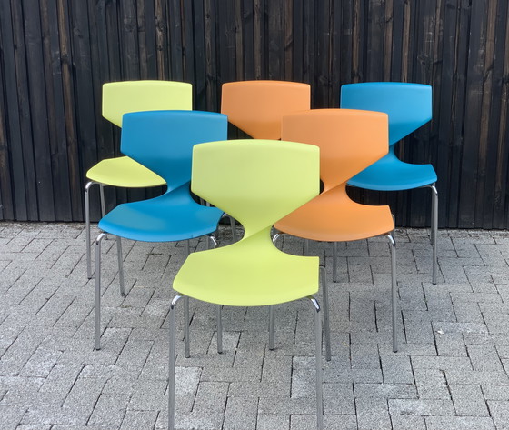 Image 1 of 6x TONON Italy Design-Stühle