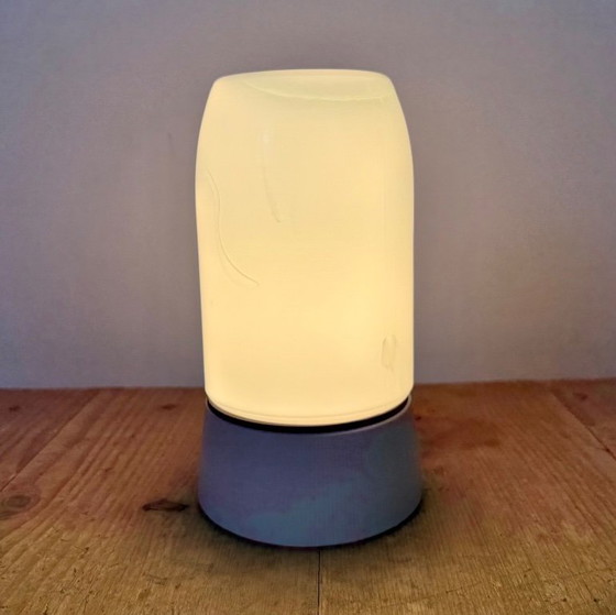 Lampadario vintage in porcellana bianca, anni '70 – Plafoniere, Glass, Ceramic (photo 8 of 11)