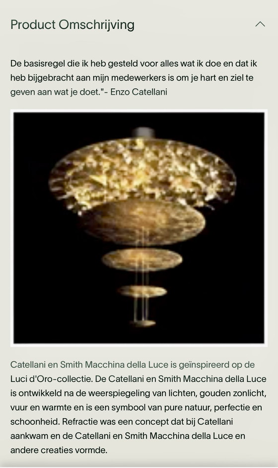 Image 1 of Catellani & Smith Macchina Della Luce Mod.D