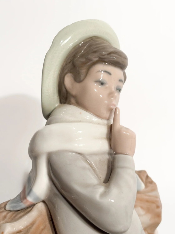 Lladró Porcelain Sculpture of a Young Shepherd, 80s (photo 5 of 9)