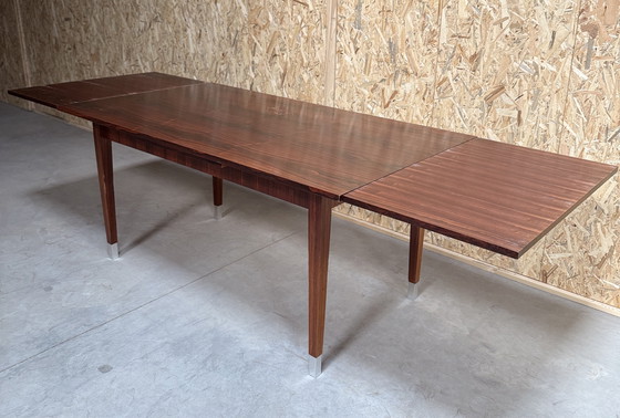 Image 1 of Scandinavische vintage uitschuifbare eettafel uit 1960
