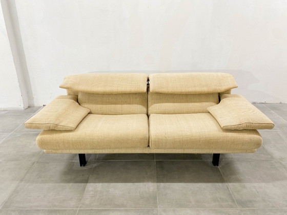Image 1 of Italiaanse Alanda-bank uit het midden van de vorige eeuw van Paolo Piva voor B&b Italia / C&b Italia, jaren 80