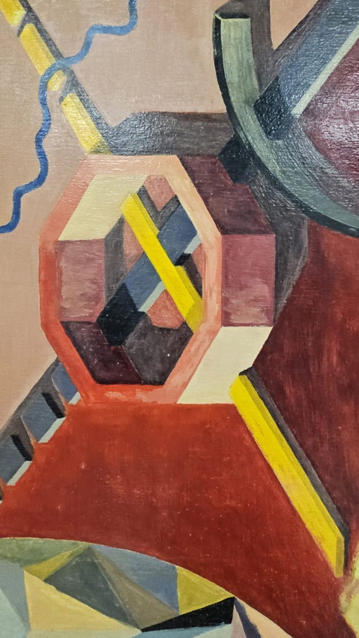 H. Van Den Broeck — Untitled, 1994 | Oil On Canvas | 104 × 78 Cm