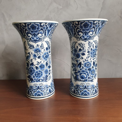 Delfts Blauwe Vazen Uit 1950
