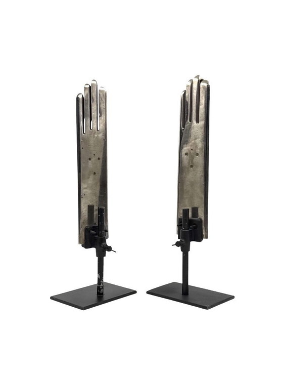 Image 1 of Coppia di scaldaguanti, Hilaire et Cie Grenoble Francia anni '40