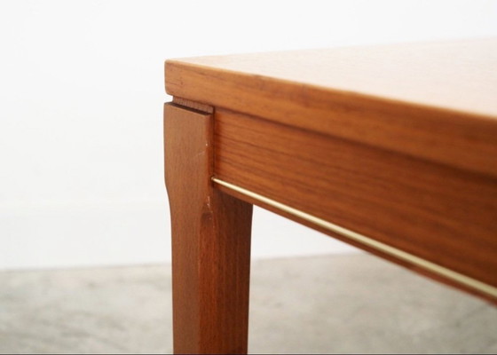 Image 1 of Vintage teak and beech coffee table, Danish design