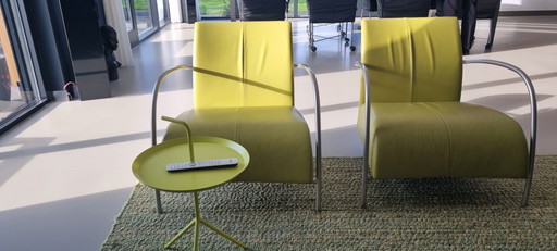Montis Loman leather Armchairs