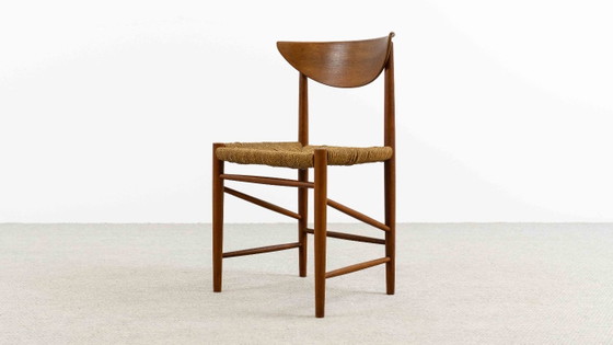 CHAIR MODEL “316” BY PETER HVIDT & ORLA MOLGAARD-NIELSEN IN TEAK, Søborg Møbelfabrik, Dining chairs, Wood (photo 9 of 20)