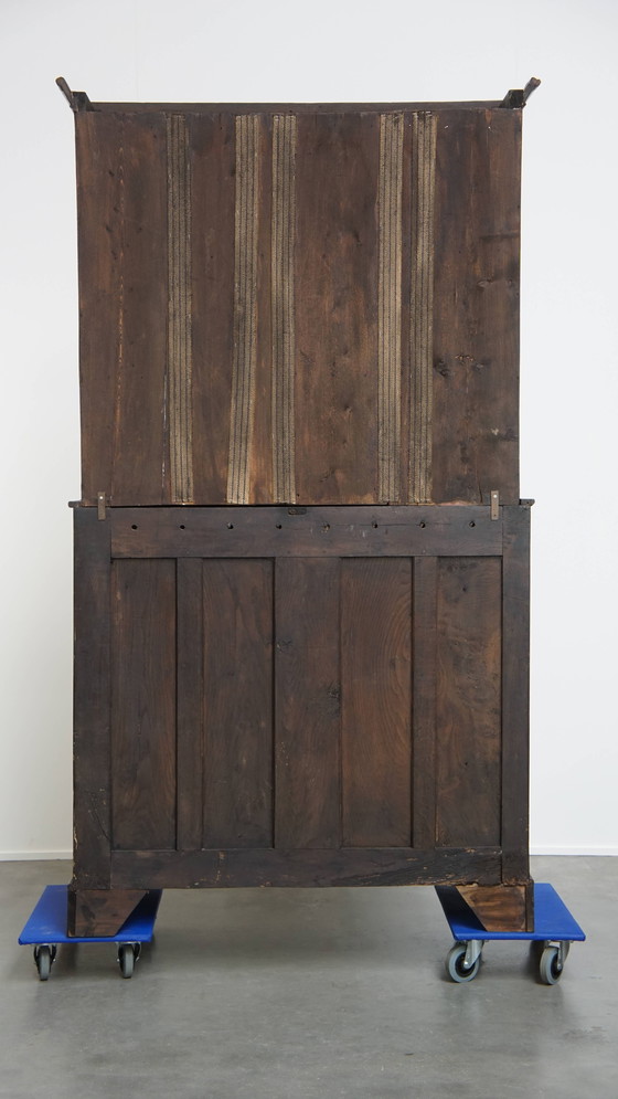 Image 1 of Antique English buffet/ bookcase from early 19th century