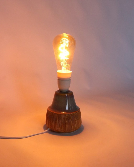Image 1 of Vintage Soholm ceramic table lamp 3044 Danish design