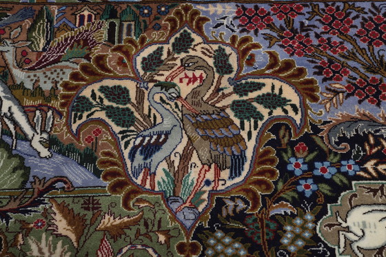 Image 1 of Tapis persan original noué à la main Kashmar Fein Paradise Design 393 x 312 cm Top condition