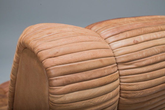 Image 1 of  Set van 2 fauteuils in patchworkleer van Ernst Lüthy voor De Sede