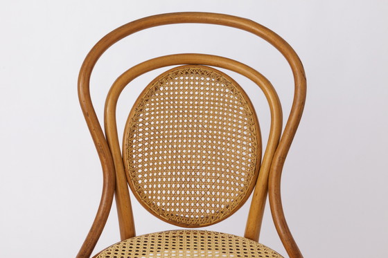 Image 1 of Rare Vintage Fischel Chair | 1920s-1940s | Restored Bentwood Seat | Antique Austrian Design