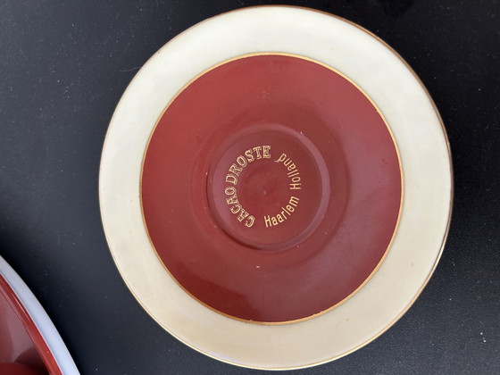 Antique Droste Cocoa Chocolate Service – Droste Haarlem Holland, Crockery, Porcelain (photo 2 of 5)