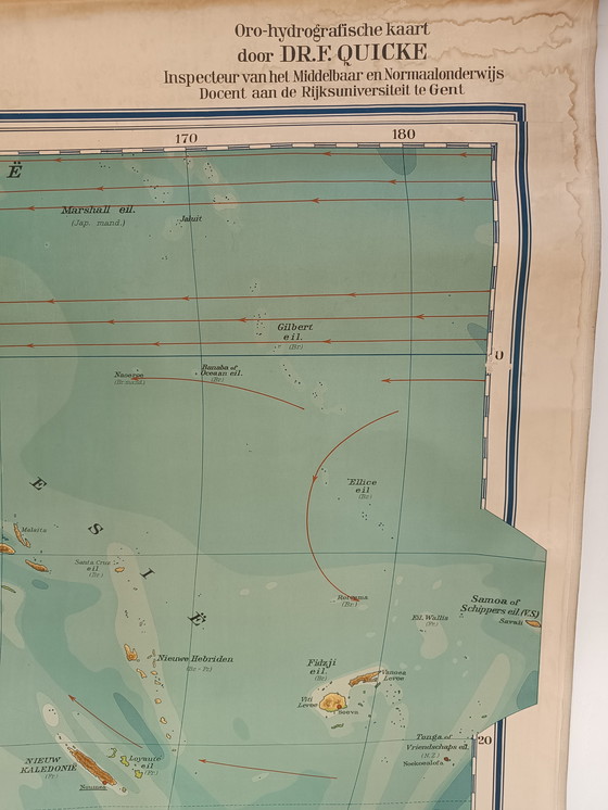 Image 1 of School map: Dutch East Indies, Australia, Oceania