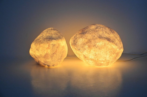 Image 1 of "Dora" Rock Lamps by André Cazenave for Atelier A, 1970s, set of 2