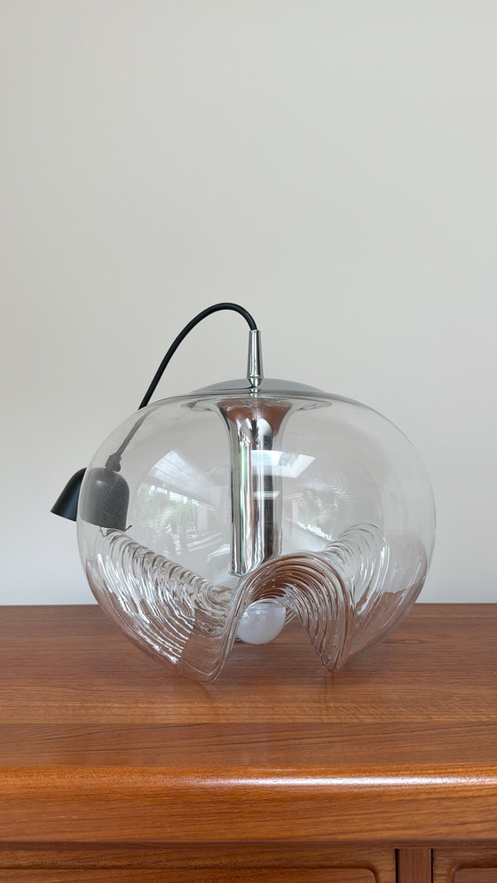 Image 1 of Suspension vintage Peill & Putzler Wave des années 1970