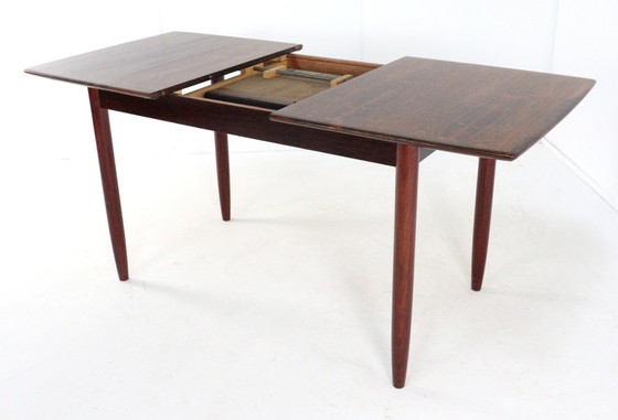 Image 1 of Rosewood extendable dining table 'Hasselt' vintage