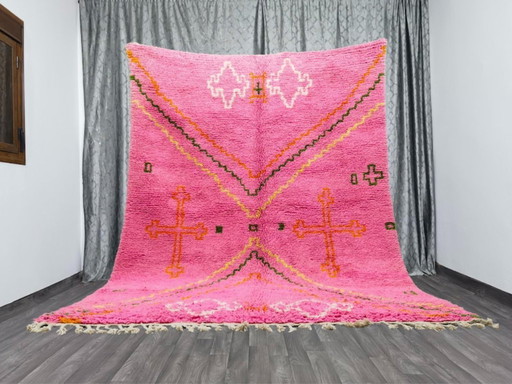 Tapis marocain artisanal en laine 250cmx200cm