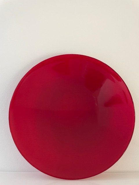 Baldwin Guggisburg Glaskunstwerk (Schale) Sammlung Nonfoux 1996