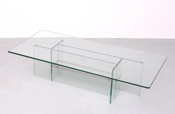 Image 1 of Fontana Arte Glass Coffee Table 1970, Italy