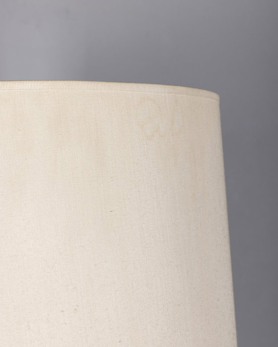 Image 1 of Large 1970s vintage table lamp in chrome metal Italian design